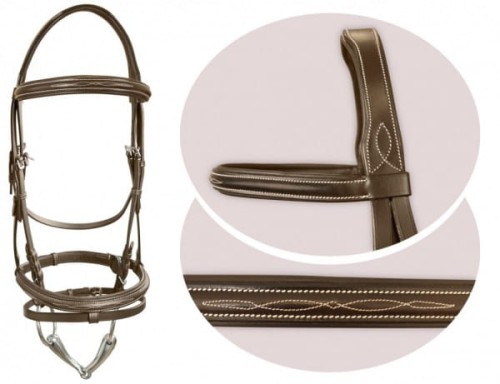 Ogłowie skórzane "Miya II"