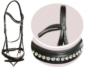 Ogłowie skórzane "Gloria"