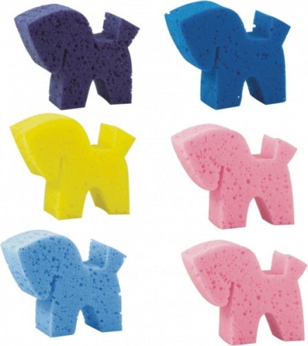 Zestaw 6 szt. gąbek do kąpieli konia