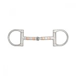 Wędzidło z miedzianymi rolkami