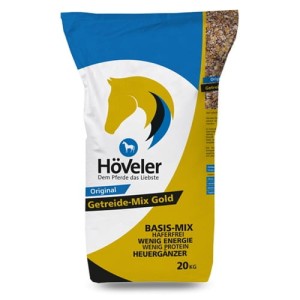 HOVELER Original Getreide-Mix Gold 20kg - musli bez owsa