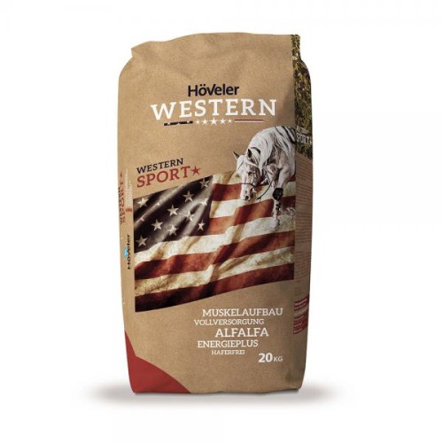 HOVELER Western Sport 20kg - pasza energetyczna dla koni westernowych