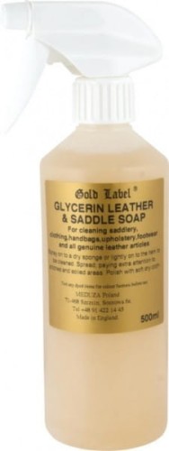 GOLD LABEL Glycerin Saddle Soap Spray 500ml mydło glicerynowe