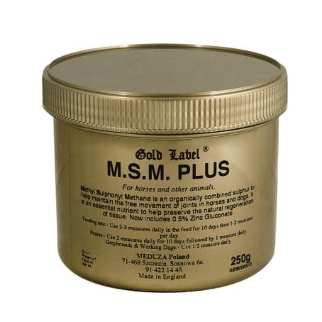 GOLD LABEL MSM PURE 250g preparat wzmacniający stawy