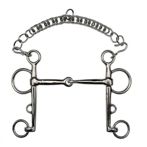 Pelham "Nickel Plated" pojedynczo łamany