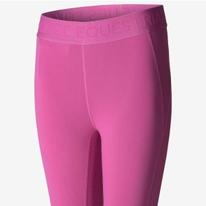 Legginsy jeździeckie dziecięce z pełnym lejem silikonowym Horze "Madison"