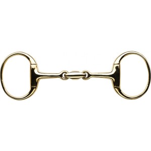 Wędzidło "Anatomic Cyprium" oliwkowe podwójnie łamane