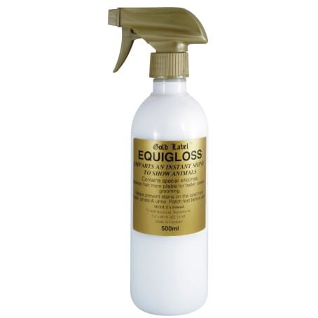 "Equigloss Spray" 500ml płyn nabłyszczający