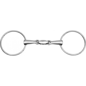 Wędzidło "Anatomic Silver" podwójnie łamane