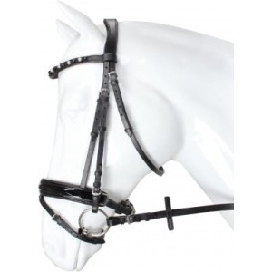 Ogłowie skórzane "Flamingo" HORKA