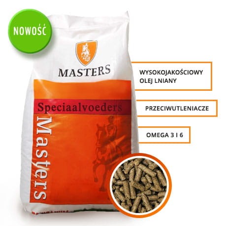 MASTERS Omega Plus 20kg dodatek tłuszczowo-białkowy z siemienia lnianego